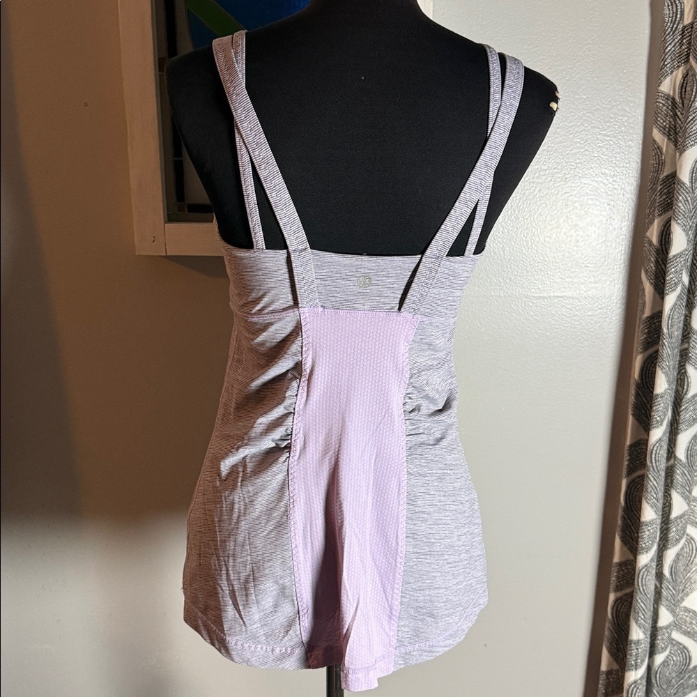 Lululemon Active Strength Tank in Heathered Lilac SZ Medium - Picture 5 of 8
